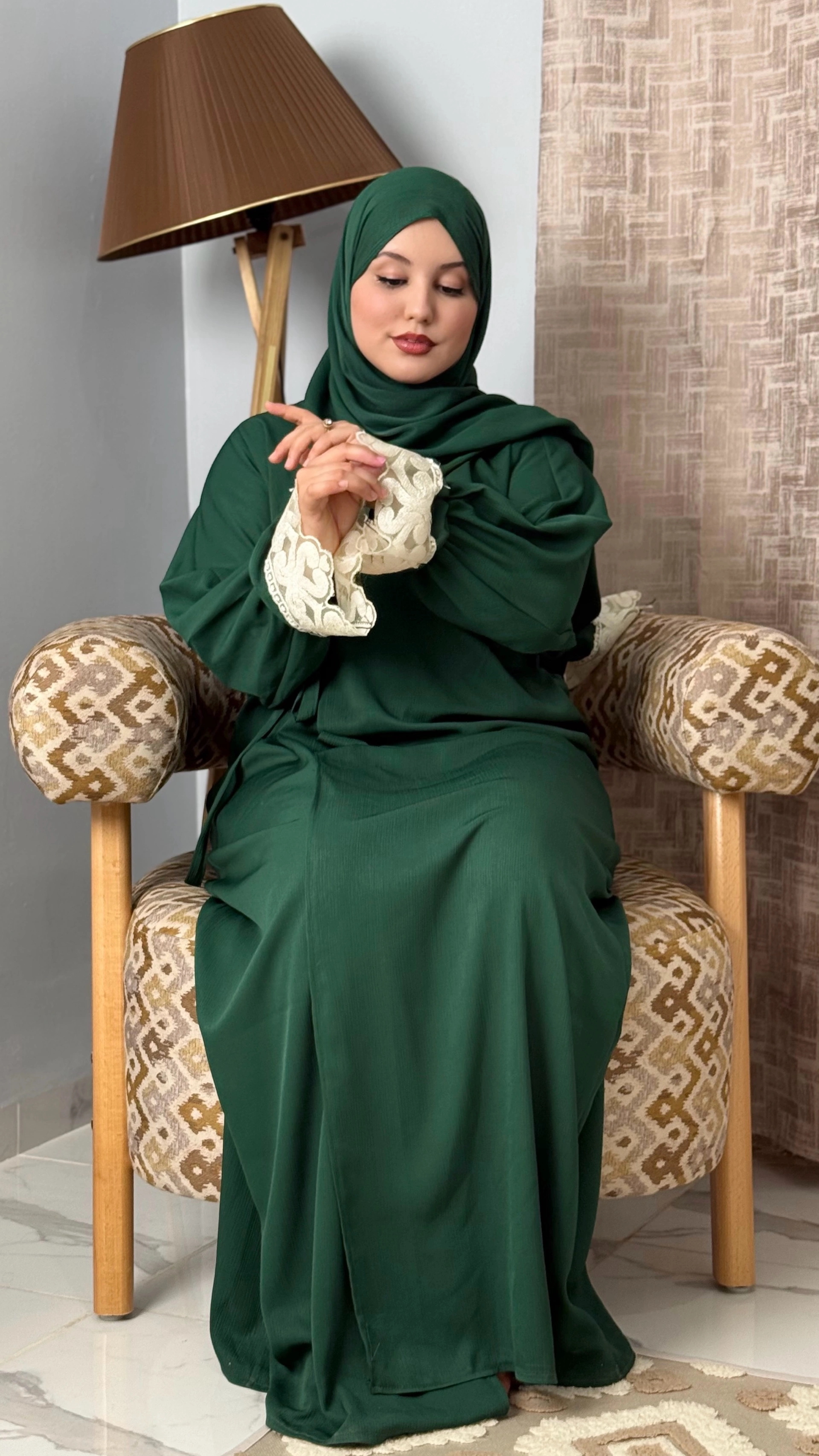 طاقم الصلاة زووم